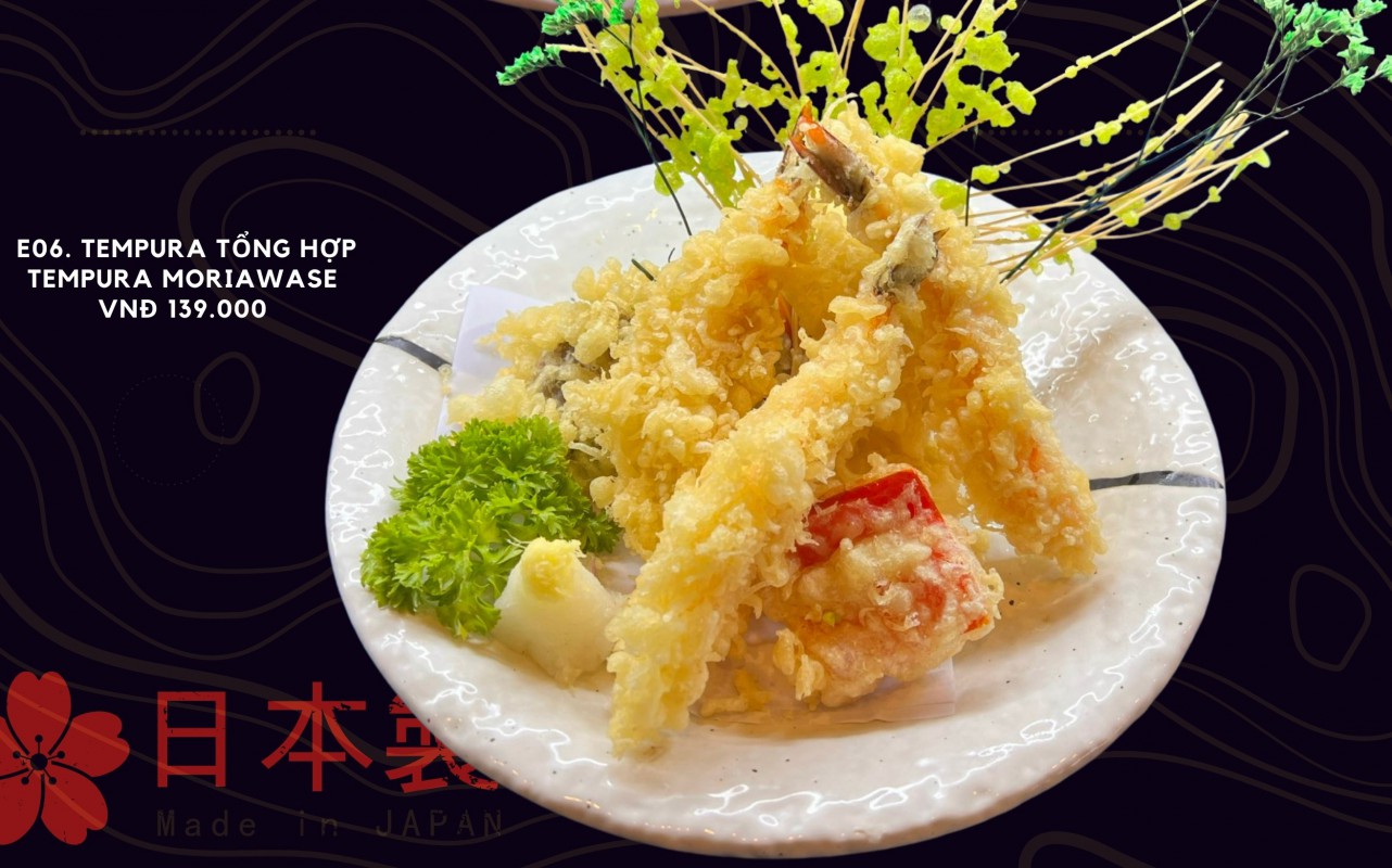 E06. Tempura tổng hợp Tempura moriawase